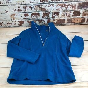 ❗️Tommy Bahama Blue 1/2 Zip szS